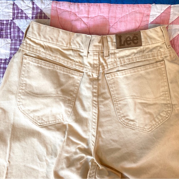 🇺🇸Vtg Yellow Lee Jeans - Picture 3 of 3